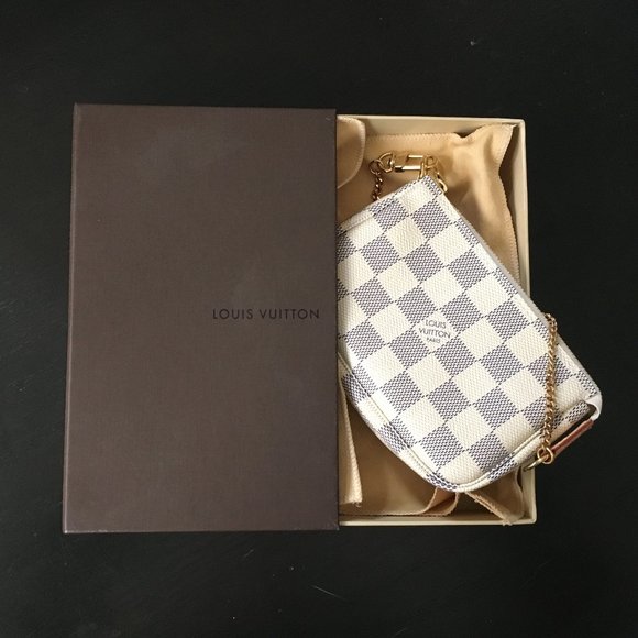 Louis Vuitton Handbags - Louis Vuitton Mini Pochette Damier Azur